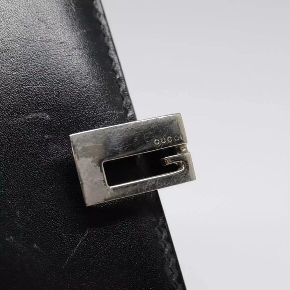 GUCCI Day Planner Cover Leather Black Auth - Picture 5 of 16